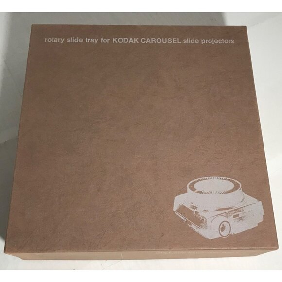 Berkey Rotary Slide Tray for Kodak Carousel Holds 140 Slides Index Original Box - Picture 1 of 6